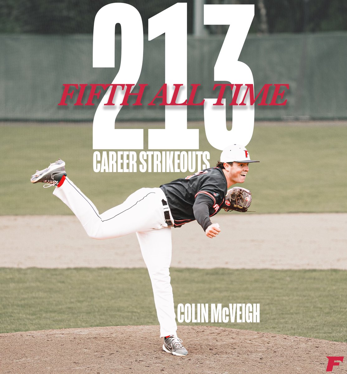 𝗧𝗢𝗣 - 5⃣ ‼️ McVeigh is moving 🔼 in the record books #WeAreStags🤘⚾️
