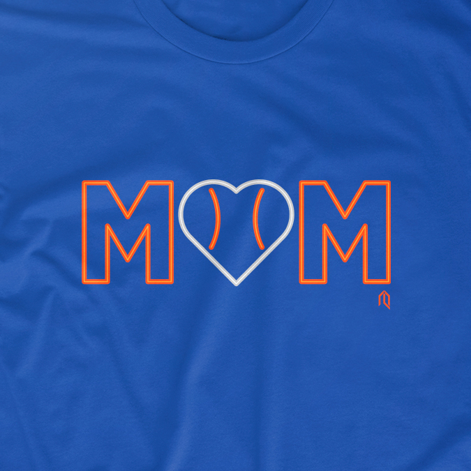 We just sold out of our M💙M neon signs, but we still have it on a t-shirt! #MothersDay Considering making this a hat as well 👀 #LGM athletelogos.com/search?q=mom