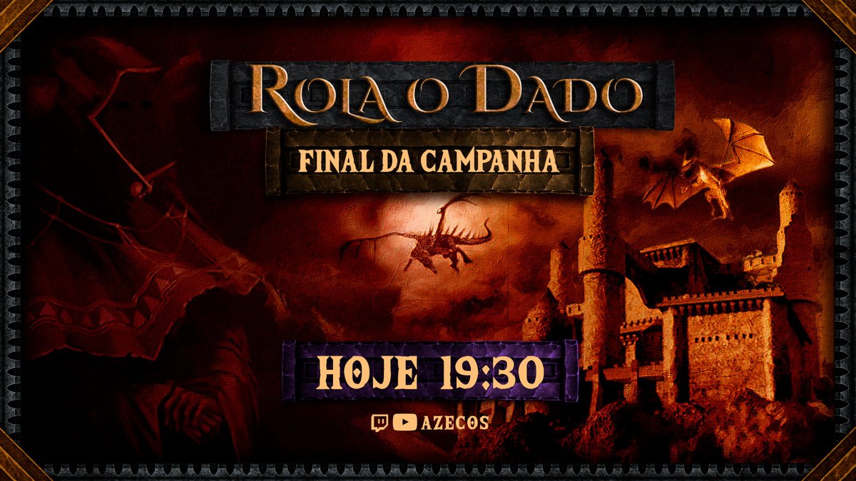 azecos's tweet image. É HOJE!

Episódio final do Rola o Dado

19h30 na roxa e na vermelha

@Amedyr @DragaodoEspaco @GruntarTV @interney @mestrepedrok
