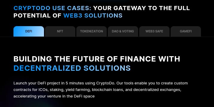 CRYPTODO USE CASES: YOUR GATEWAY TO THE FULL POTENTIAL OF WEB3 SOLUTIONS. 

A THREAD!

#UseCases
#Cryptodo

1/