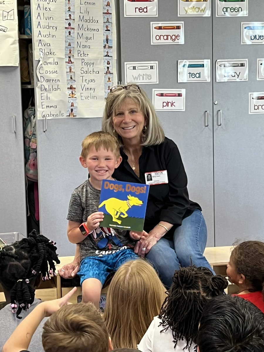 MrsFloydHECS's tweet photo. Thank you Maddox for sharing Grandma Betsy and her awesome story about dogs!🐶 #HECSmagic https://t.co/dt5wHsWx8w