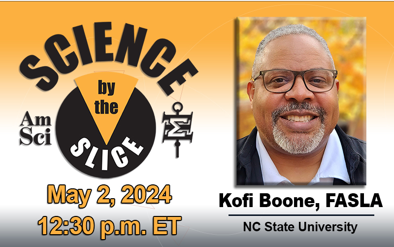 Don't forget to register and join us THIS THURSDAY, 5/2 at Sigma Xi's headquarters in Research Triangle Park, North Carolina for #SciencebytheSlice—a free pizza lunch lecture with Kofi Boone. The Joseph D. Moore Distinguished Professor and University Faculty Scholar at @NCState…