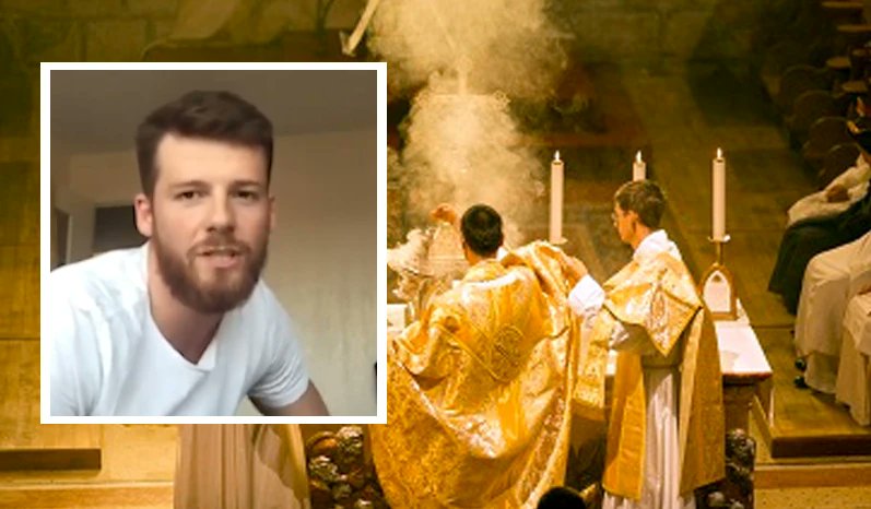 Ludovic Duée, capitán del Saint-Nazaire Volleyball Atlantique, campeón de la Liga Francesa, abandona el deporte para ser sacerdote en la comunidad tradicional de los Canónigos Regulares de Lagrasse