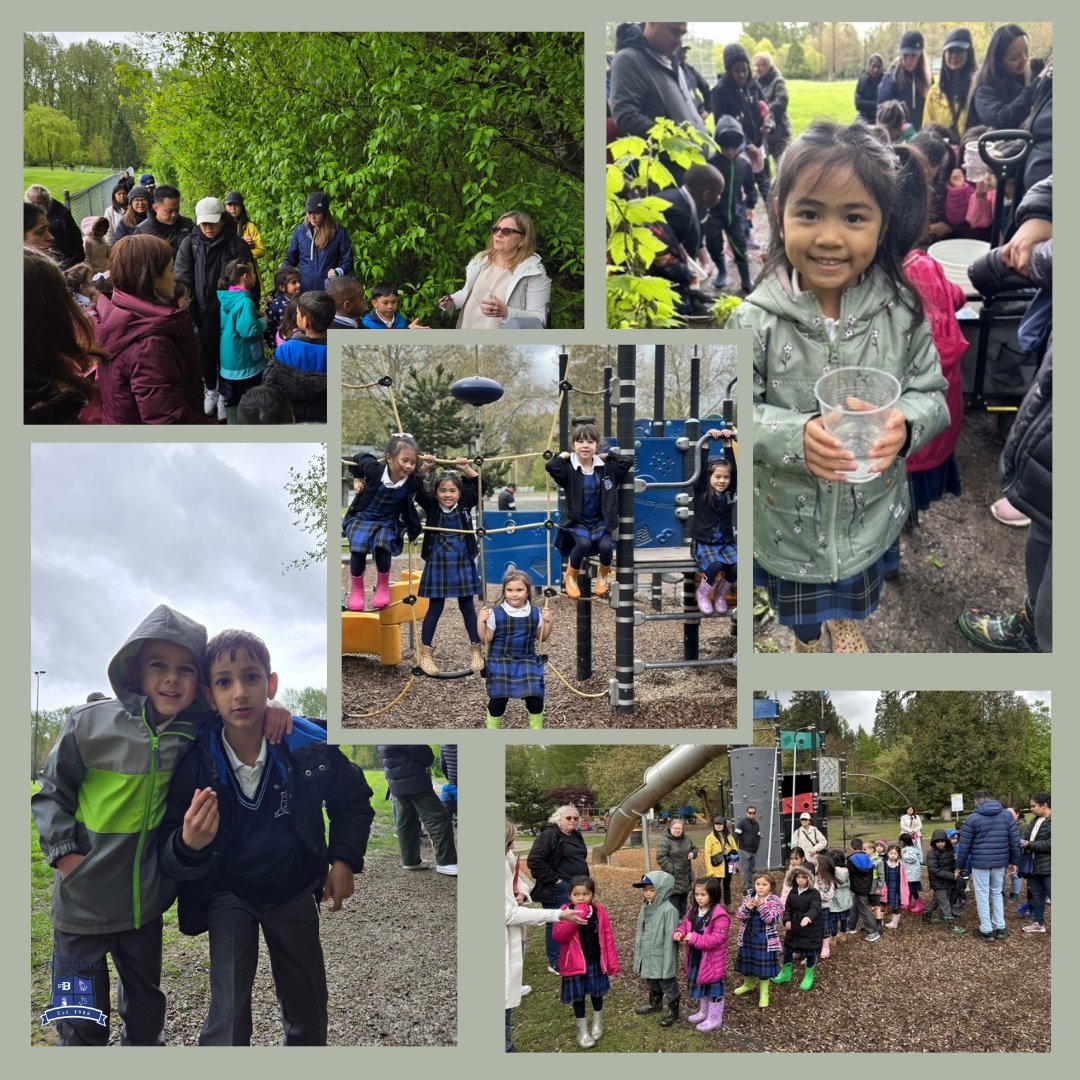 stbeeconnects's tweet photo. Kindergarteners braved the rain last Friday and set free the salmon they had seen hatch from eggs! #salmonlifecycle #salmonrelease #lifecycle #stbeestudents @mvanderpauw https://t.co/5XXMfoTsqn