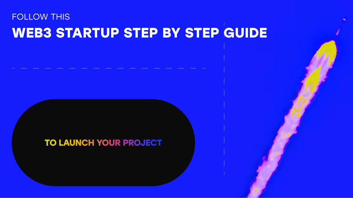 🧵1/14 Launching Your Web3 Project: A Step-by-Step Guide 🚀

How to start your own Web3 project, from ideation to launch. 

Perfect for tech leaders ready to innovate. #Web3gaming  #StartupJourney #startup #leaders #guide