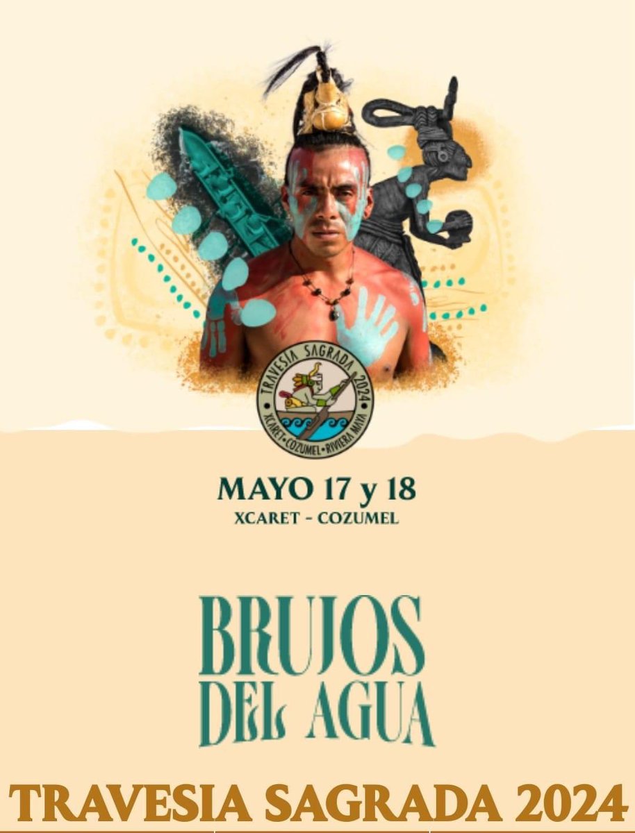 YOAMOPLAYARADIO's tweet photo. Estamos listos para la #TravesiaSagradaMaya este 17 y 18 de Mayo en @XcaretPark  #BrujosdelMar @ChankanaabPark https://t.co/xlWKAREKI4