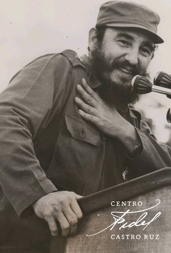 'Todas las revoluciones se preocupan por educar a los pueblos; porque en el pueblo está la fuerza de las revoluciones, en la educación del pueblo está la gran fuerza de las revoluciones'. FIDEL #FidelPorSiempre #Matanzas