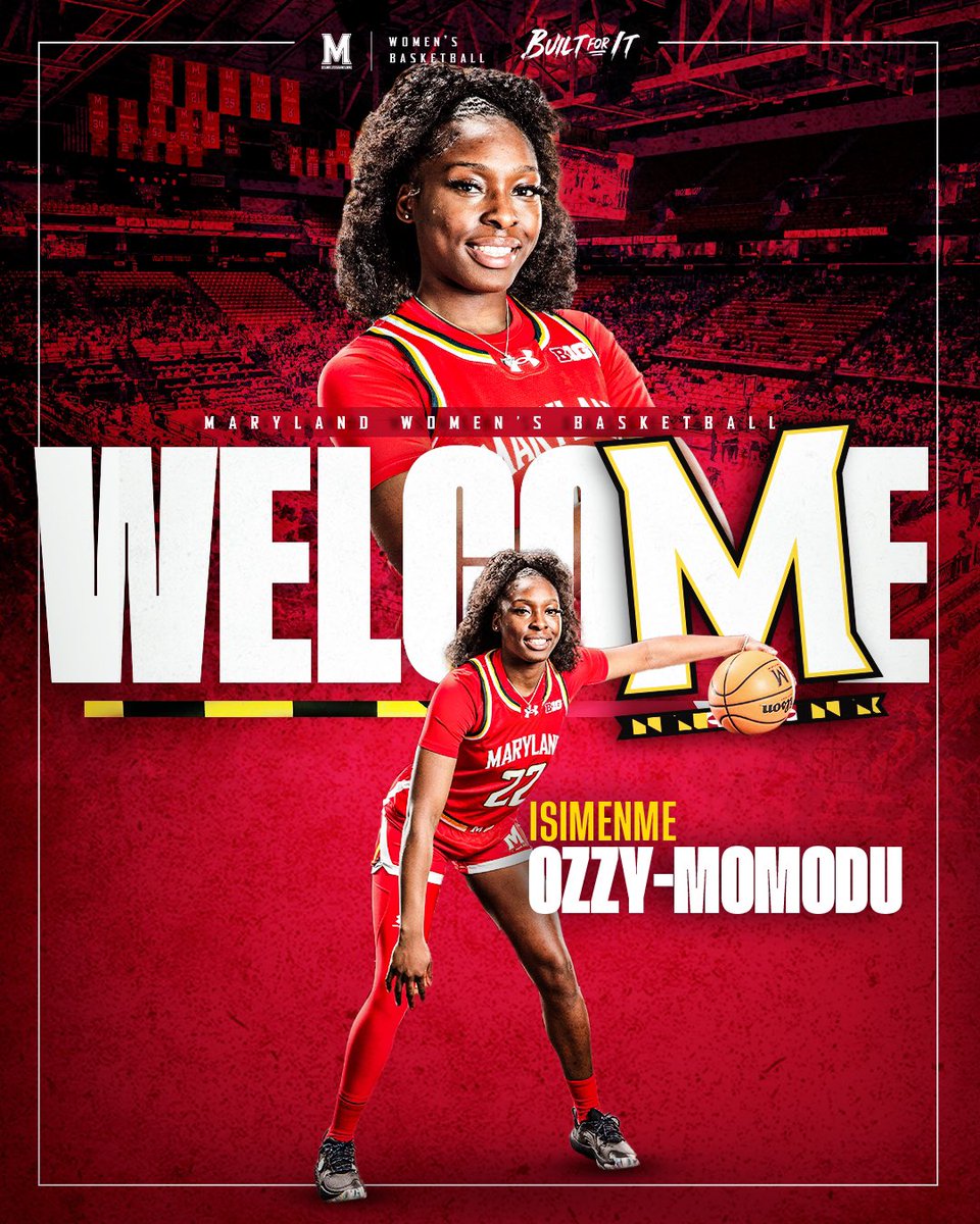 TerpsWBB's tweet photo. Thrilled to OFFICIALLY welcome @OzzyIsi to the 𝙏𝙚𝙧𝙥 𝙁𝙖𝙢𝙞𝙡𝙮‼️🐢
#BuiltForIt https://t.co/EOaI8BqID8