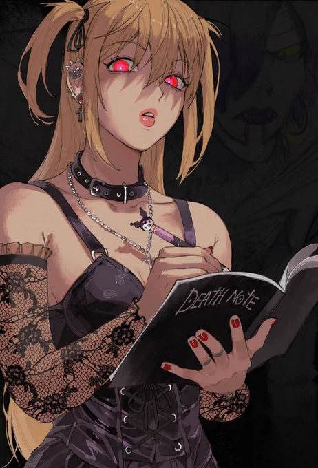 She is writing your name  