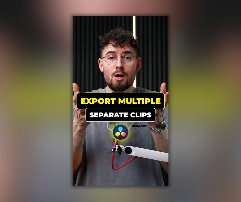 How to export multiple clips simultaneously with Davinci Resolve: tiktok.com/t/ZPRwy5tw7/

#videoeditingsoftware #davinciresolve #postproduction #export #videoproject