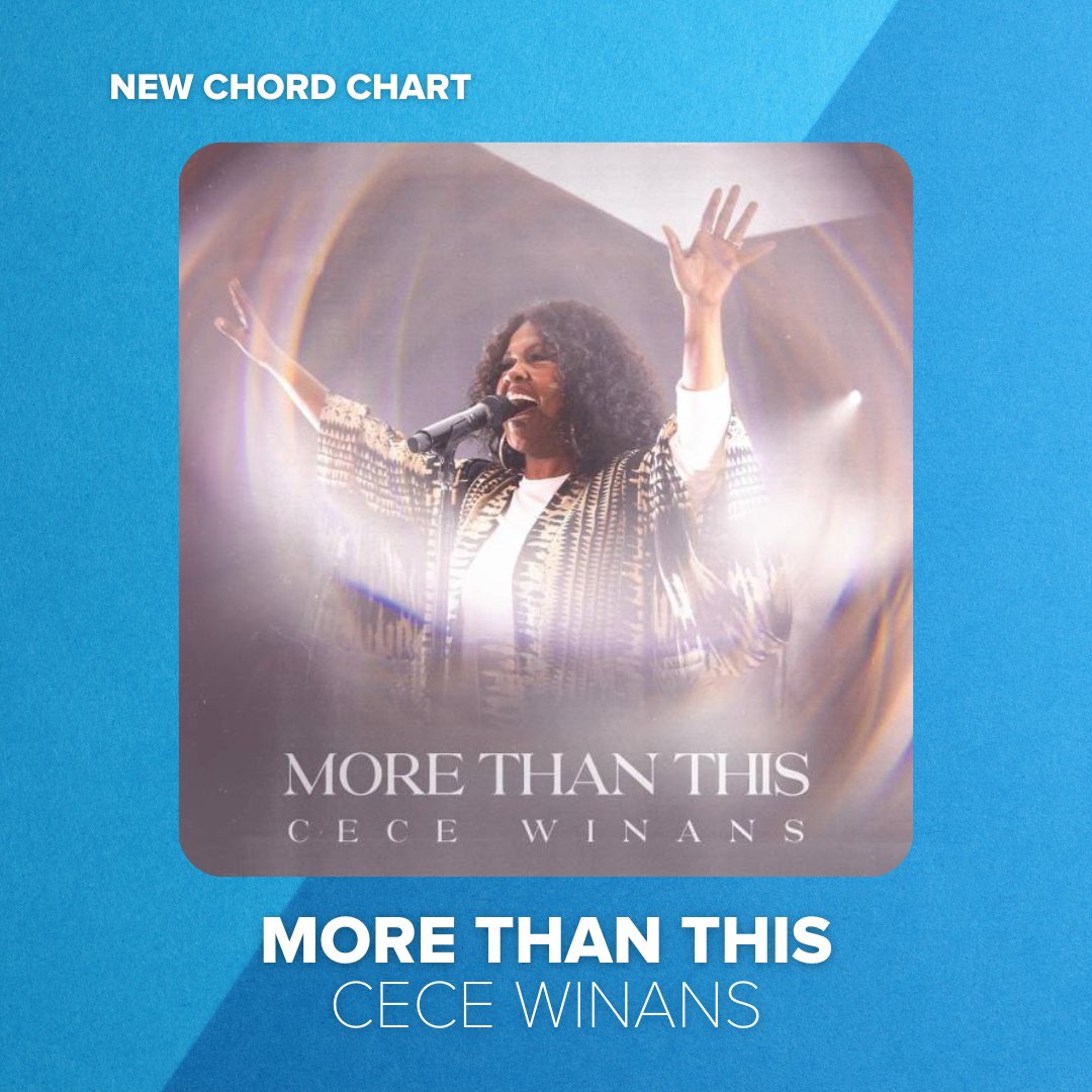 Download the PDF Chord Charts for More Than This by CeCe Winans / Todd Dulaney, from the album More Than This.

praisecharts.com/songs/details/…

#newmusic #morethanthis #worship #cecewinans #praisecharts #sheetmusic #christianmusic