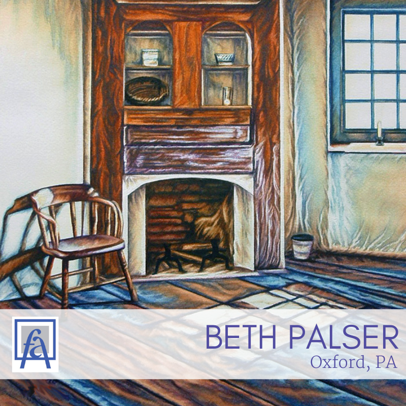 The 97th Annual Rittenhouse Square Fine Art Show is pleased to welcome watercolor artist Beth Palser @bethpalserfineart
Join us to see Beth's art on June 7-9, 2024.⁠
For more information about the show and all of the 145 exhibiting artists, please visit the link in the bio.⁠
