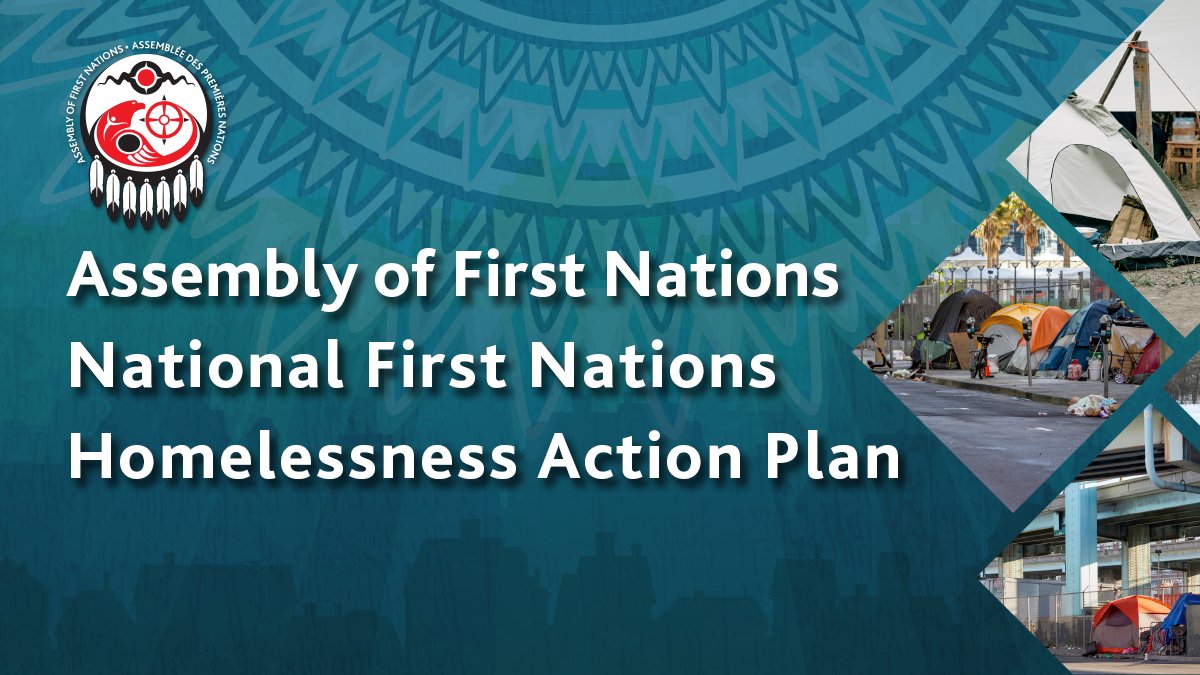 The National First Nations Homelessness Action Plan sets forward a vision where First Nations control and deliver wholistic and culturally safe supports so their citizens can access safe and supportive housing, no matter where they live. ow.ly/R2Ph50RgqWg. #EndHomelessness