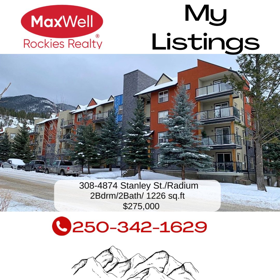 🏡I want to make sure you feel supported and that you have a trusted advisor by your side.

Your vision, my mission – let’s achieve your real estate goals together. 

☎️
250-342-1629

Learn more: 
realestateinvermere.ca/agents.html

#realestate #canada #maxwellrealty #columbiavalley