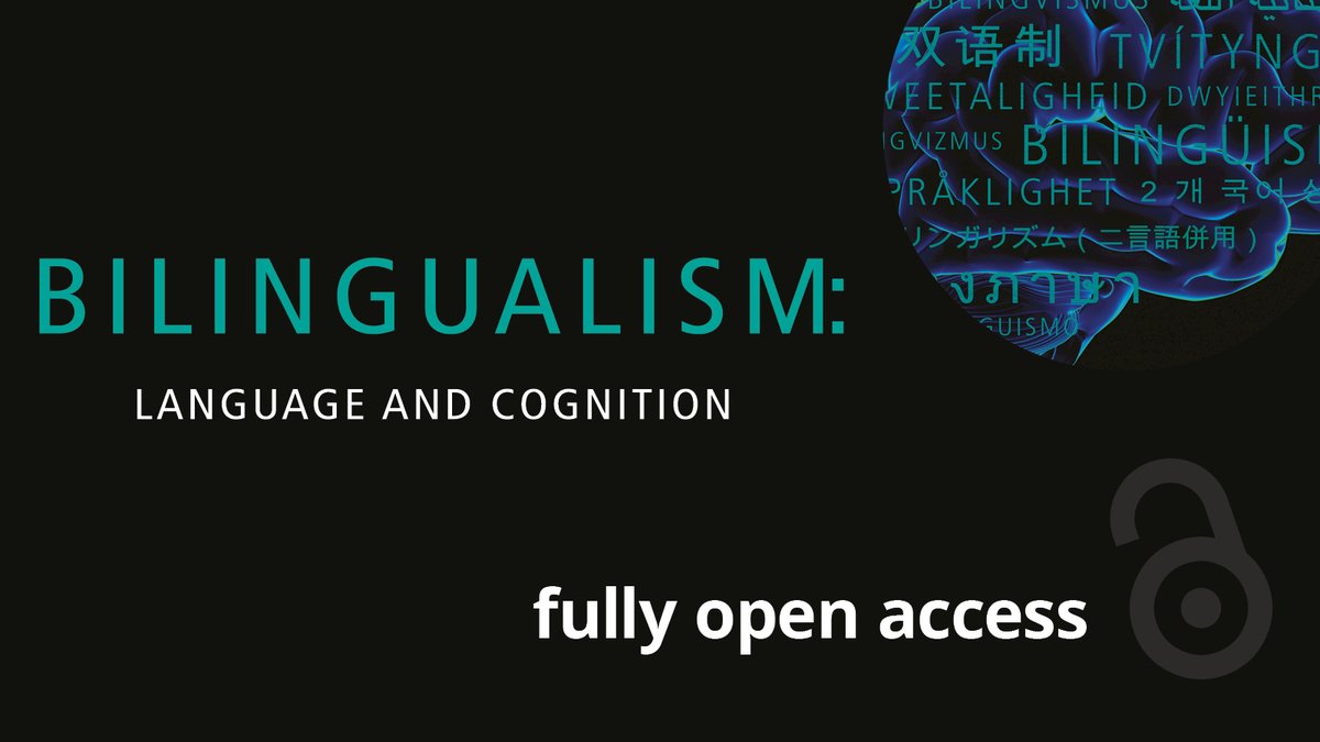 Bilingualism: Language and Cognition is flipping to #OpenAccess

All research content published in the journal from going forward will be permanently and freely available to read, download and share around the world 🌎

Find out more at: cup.org/4aOixaD