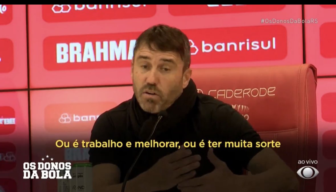 Está desenhado !
Cabe a torcida do @SCInternacional decidir !