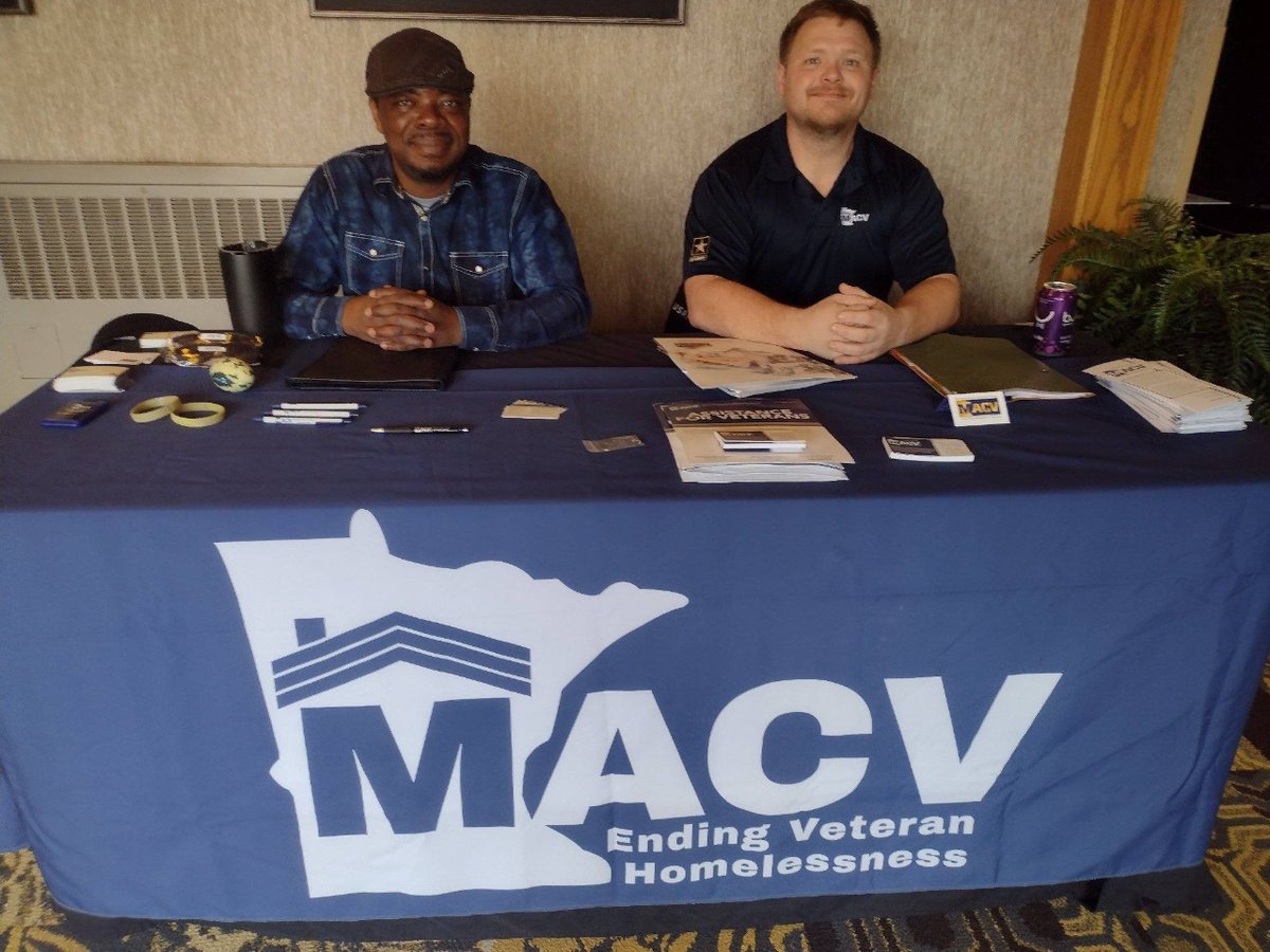 Thanks to everyone who stopped by our table at the DAV MN State Convention! Together we are ending Veteran homelessness in Minnesota! #BetterTogether #EndVeteranHomelessness