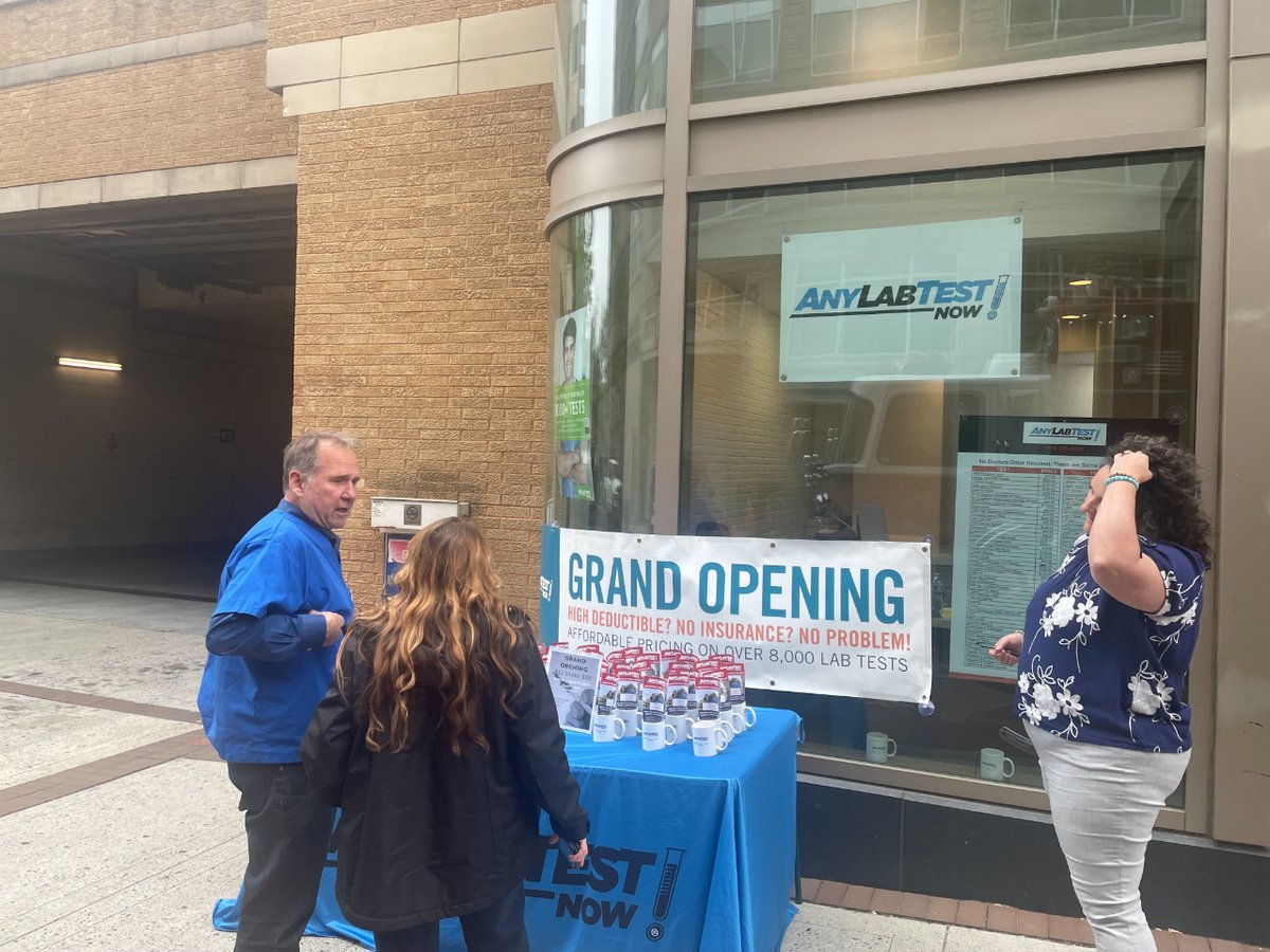 Congratulations to AnyLabTestNow on their Grand Opening! Their mission is to provide convenient, affordable, and confidential services by making lab testing easier and more accessible for individuals and families in the Arlington community.