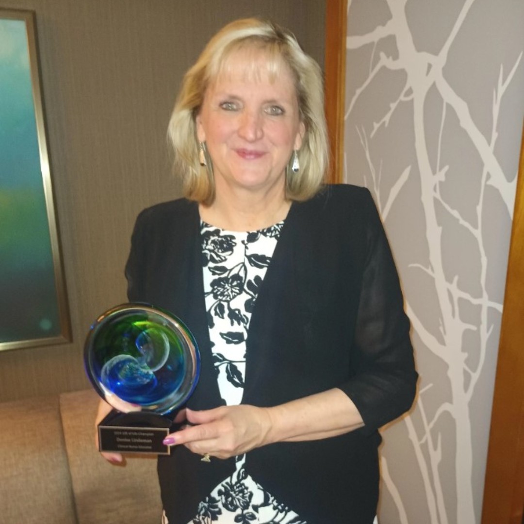 Denise Lindeman, Nurse Educator at Corewell Health's Beaumont Hospital, Troy, was honored at the 2024 Gift of Life Michigan Champions Gala for her outstanding work in organ and tissue donation! Congratulations, Denise! 🎉