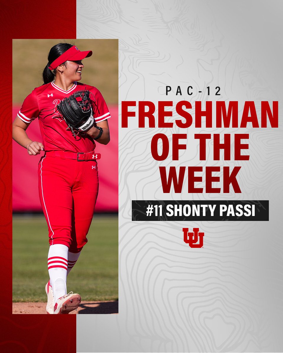 After hitting .500 with two homers in her last four games, @ShontyPassi has been named the @pac12 Freshman of the Week! 📰: bit.ly/44mYWff #GoUtes