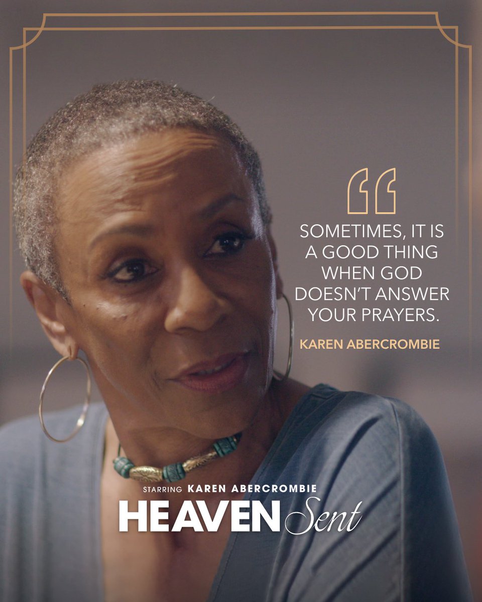 A perfect Monday reminder 🎬🤍 Watch @abercrombiehere in 'Heaven Sent' streaming on Great American Pure Flix now!