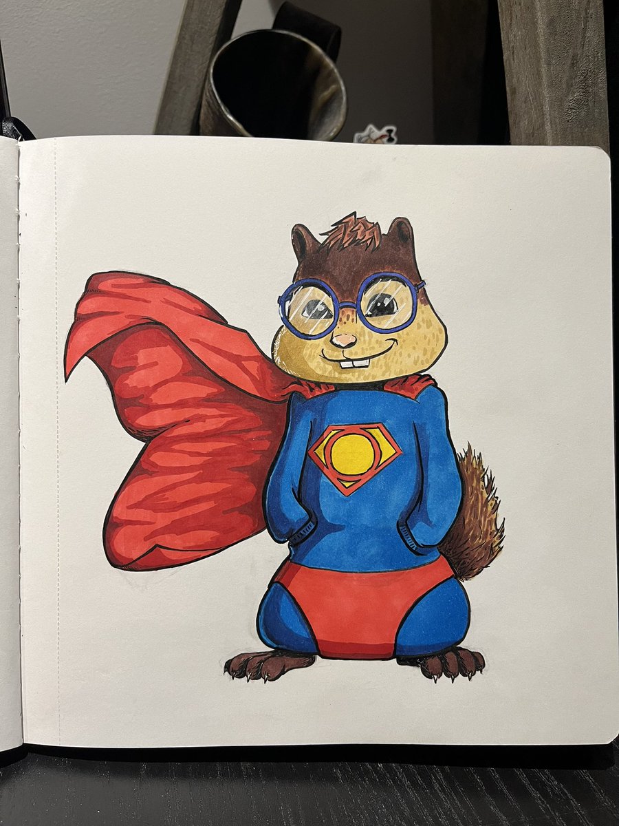 🐿️🦸🏻‍♂️ #artistontwittter