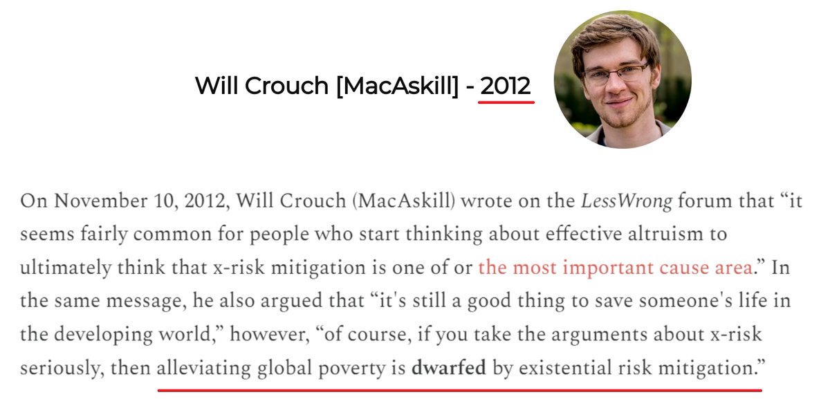 Effective Altruism founder, Will MacAskill – November 2012: