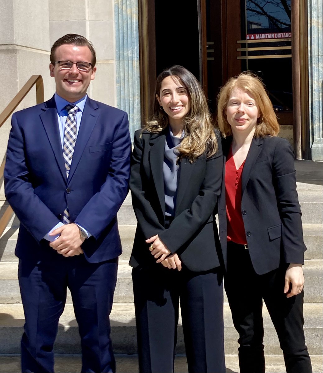 Cornell First Amendment Clinic student Sabrina Palacios ’24, appeared at an initial status conference in the @USDCNYND today, earning her the distinction of being the first student to appear before Magistrate Judge Miroslav Lovric. #CornellLawClinics