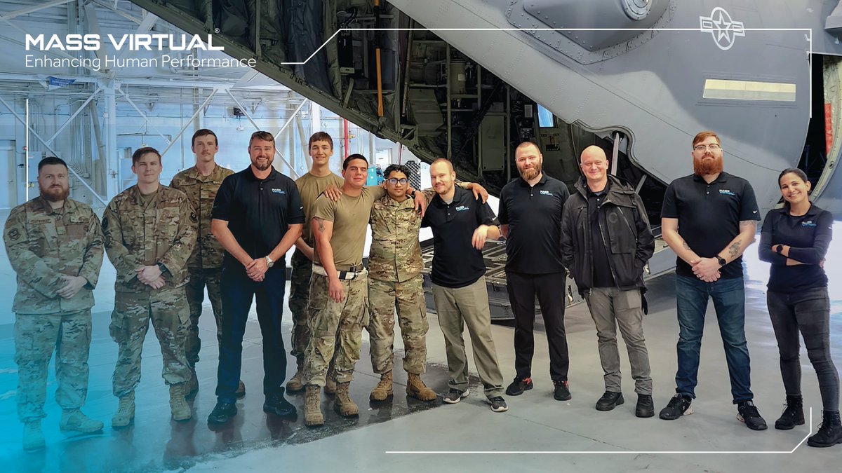 At Mass Virtual we are proud to work alongside our customers to produce the best learning possible. Our proven solutions are making a tremendous impact on force readiness.

#MilitaryTraining #SpatialLearning #ExtendedReality #USAF