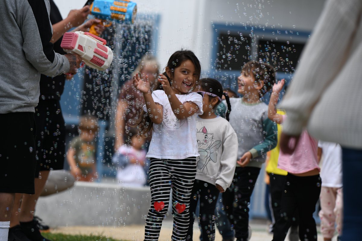 It was a Bubble Run at Moorpark Preschool! Thank you to everyone who came out for the bubbles, smiles and fun!