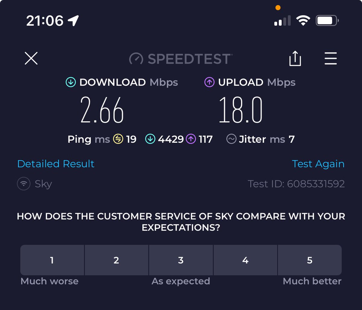 And that is while Sky can f&#k right off with their super fast broadband which we pay £50 a month for super fast #robbingbastards