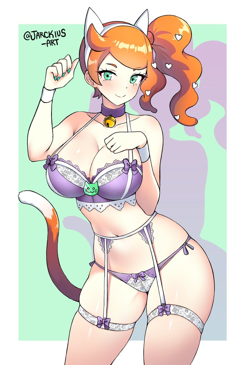 Cat Lingerie Sonia~  #Pokemon #fanart