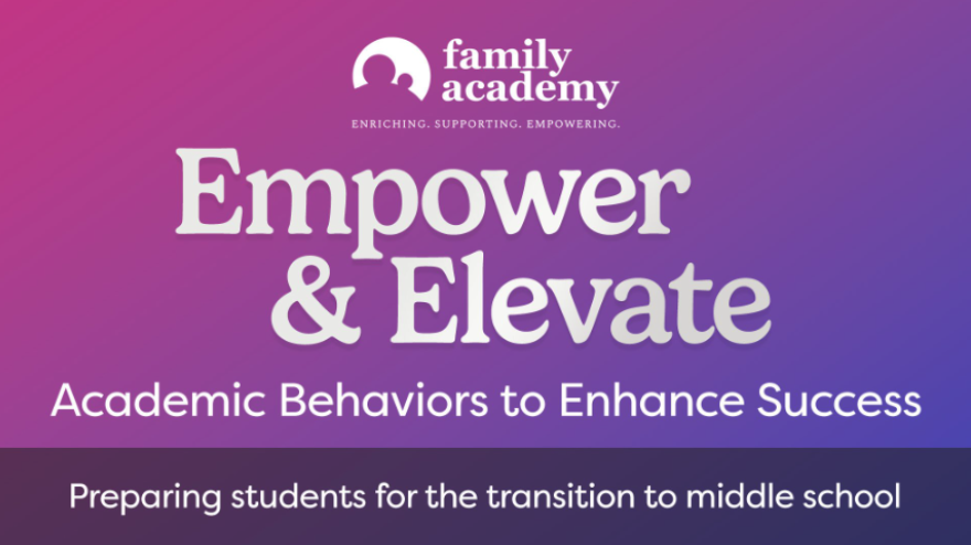 The Family Academy presents “Empower & Elevate: Preparing Students for the Transition to Middle School”. The next session, 'Academic Behaviors to Enhance Success', will be held tomorrow, 4/30, 6:30-7:45 PM, at James Blair Middle School. Register today at forms.office.com/pages/response…