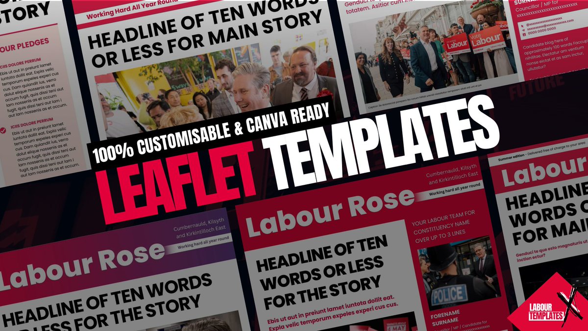 10+ leaflet & newsletter templates to promote Labour news & campaigns [Updated] 👇 Sign up to access 400+ free and premium templates: 🔗 labourtemplates.com #UKLabour #LabourDoorstep #KeirStarmer #LabourParty #ToriesOut