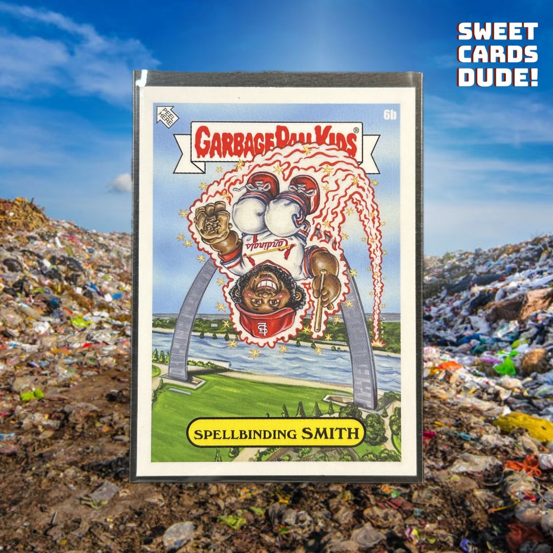2023 @topps #garbagepailkids X #MLB series 3 Spellbinding Smith #trash 

 #packopening #sportscards #whodoyoucollect #breaks #thehobby #collecting #sportscardsforsale #Sportscardcollecting #sportscardinvesting #SweetCardsDude #GPK