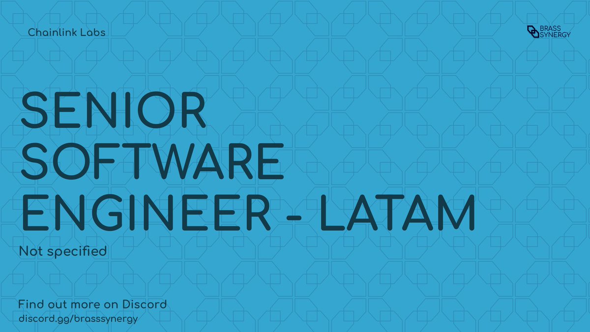 New Job Available 🚨

    Want to find out more about this job?
    Want to get daily notifications of new jobs?

    Join our Discord server: hubs.la/Q02vr1tS0

    #devcareers #softwarejobs #codingcareers