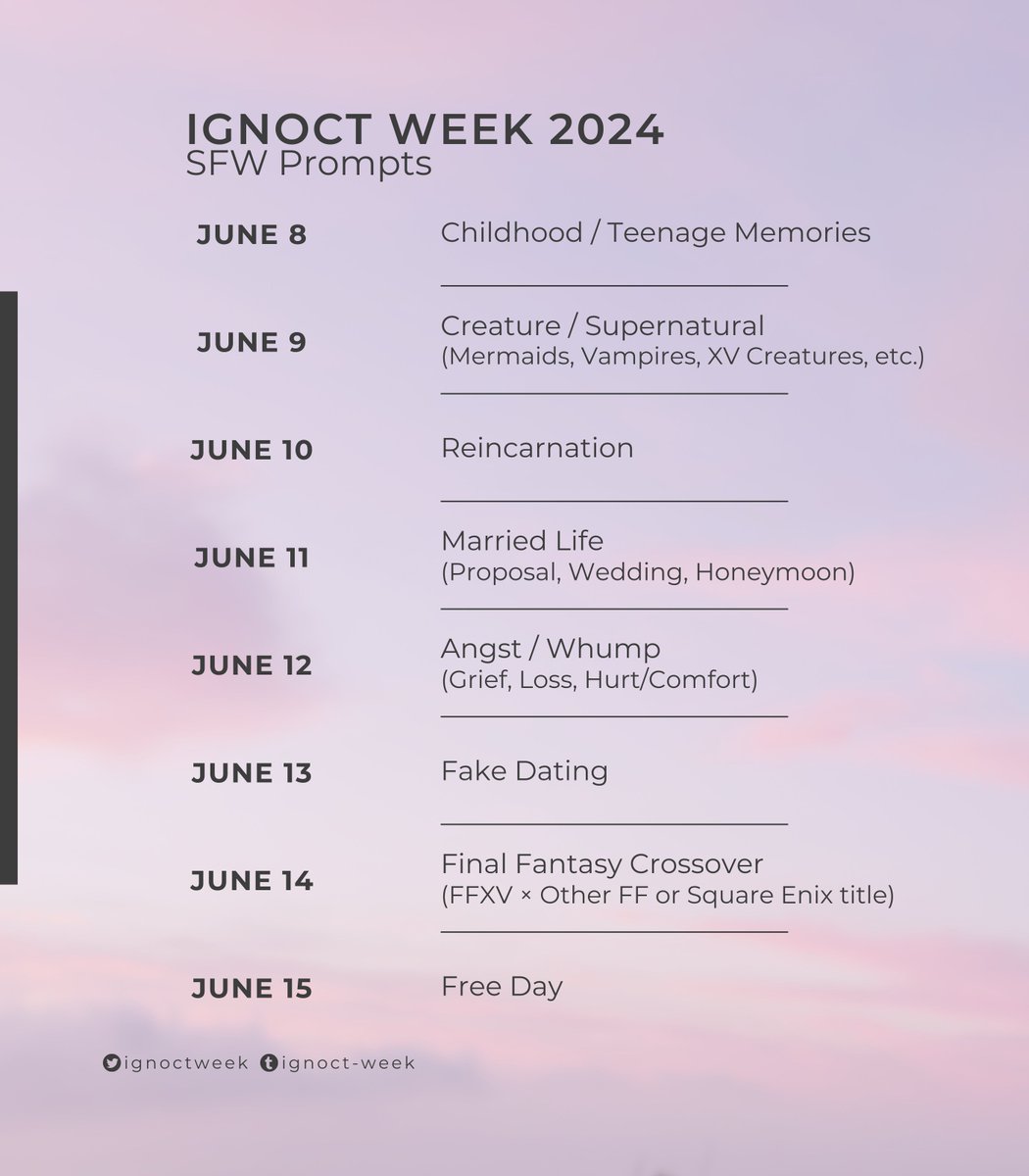 Ignoct Week tweet media