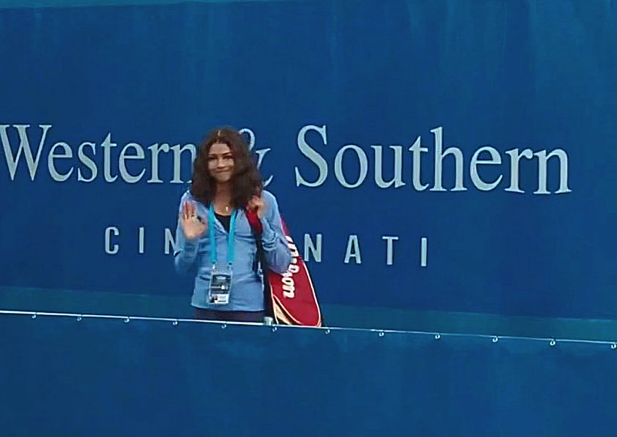 In the new movie 🎬 'Challengers,' there are a couple of scenes that feature Cincinnati. Here is Zendeya at The Western & Southern Open, now known as The Cincinnati Open (@CincyTennis) 🎾