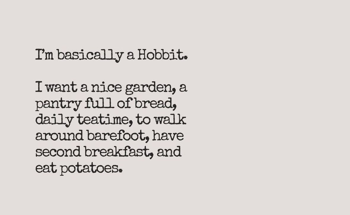 Hobbit life ❤️