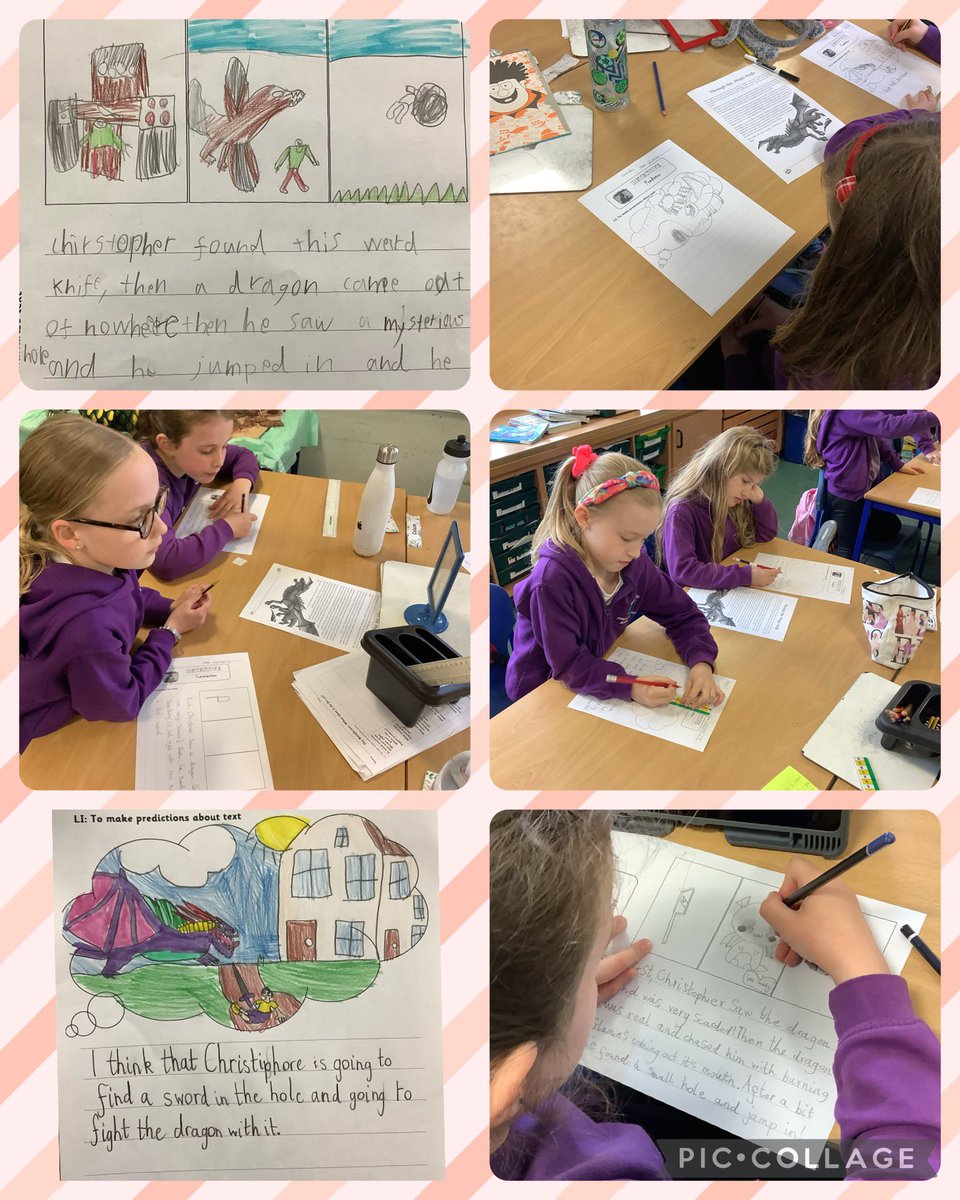 We have been creating flash cards to practise Spanish vocabulary for animals - we used them to test a partner at the end of today’s lesson. 🐶🐰 We also worked with partners to summarise or predict. We had to share our task and what we understood from the text to our group. 📚