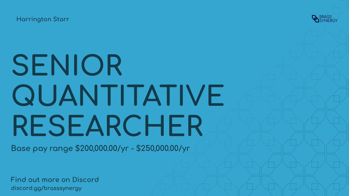 New Job Available 🚨

    Want to find out more about this job?
    Want to get daily notifications of new jobs?

    Join our Discord server: hubs.la/Q02vr3x70

    #devcareers #softwarejobs #codingcareers