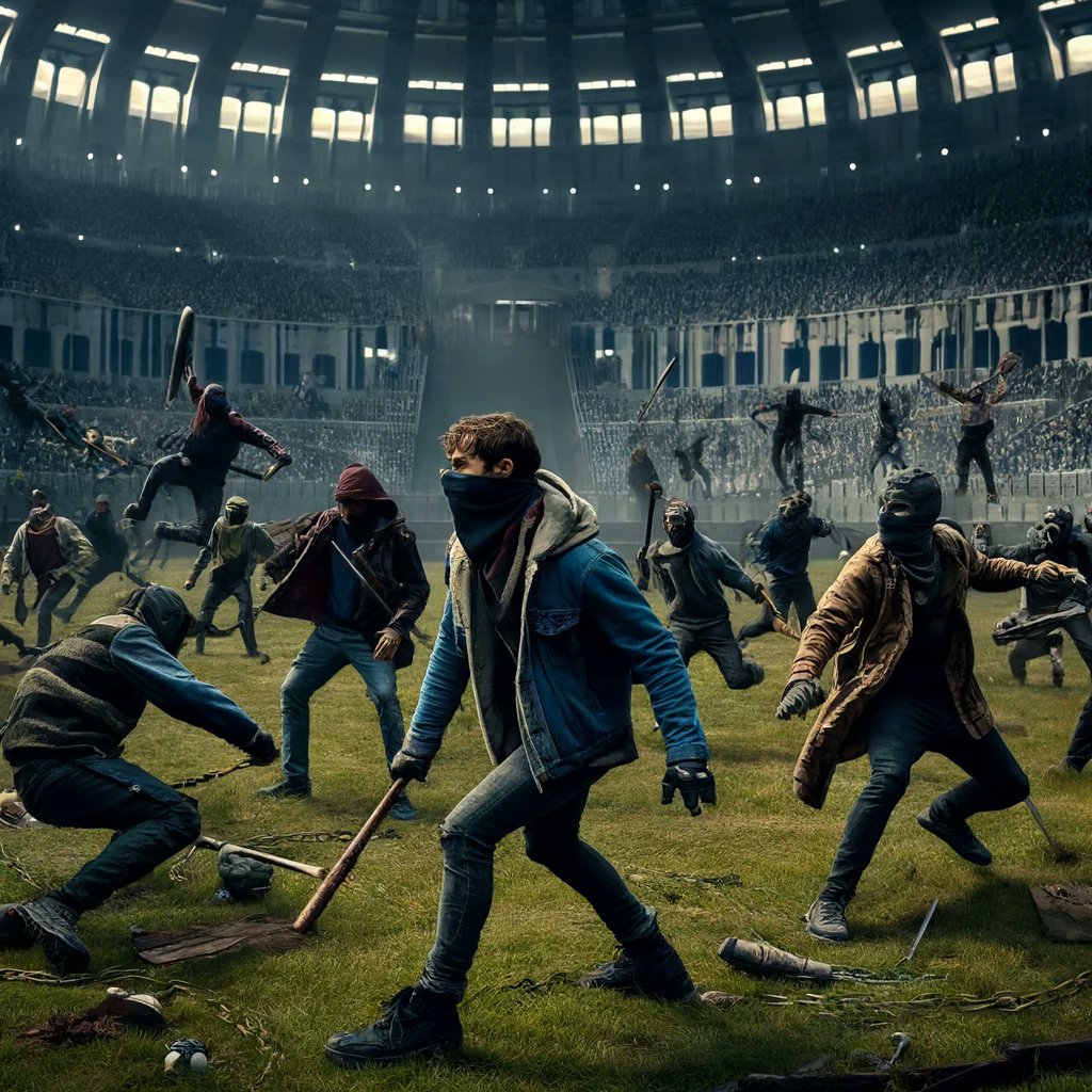 Gebt den Hools Gladiatorenwaffen, lasst die Fussballer in den Kabinen, und einem unterhaltsamen Event steht nichts im Wege! #servettefc #SuperLeague @srfsport