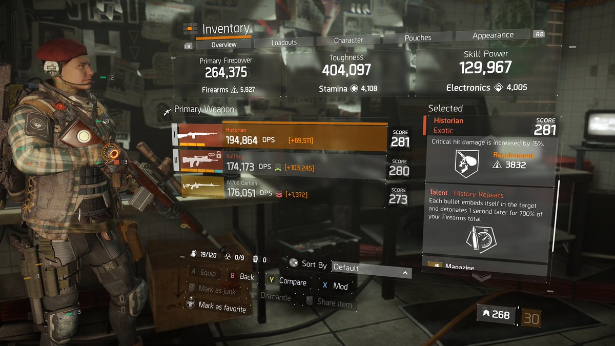 Eight years later and the #TheDivision is still absolutely fantastic :) I've been playing completely solo and having a blast of a time -- and this marksman rifle is should be *illegal* it's so OP 😁😊🥰