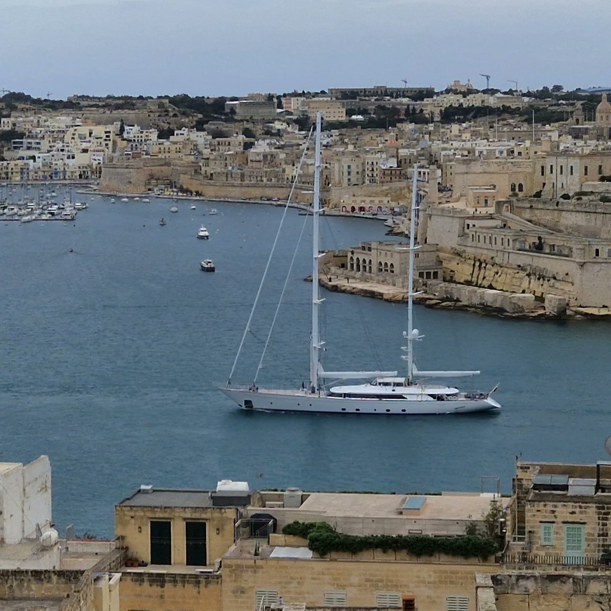 MediationIRL's tweet photo. @RobDoyleDesign had a very productive couple of days in Malta last week. Our refit work will be very busy this winter with yachts Motor and Sail from 50m to 90m. 

It was also great to catch up with Hutch from Rosehearty for a quick chat and she looked fabulous leaving valletta. https://t.co/QyveQ4Myay