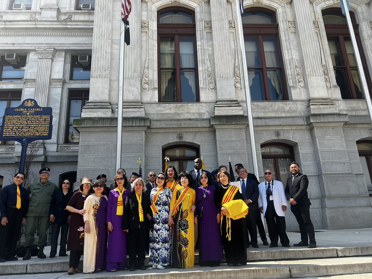 The Vietnamese community in Philadelphia commemorated the “South Vietnam Memorial Day” with a community event, as part of the #PHLHonorsDiversity program.
