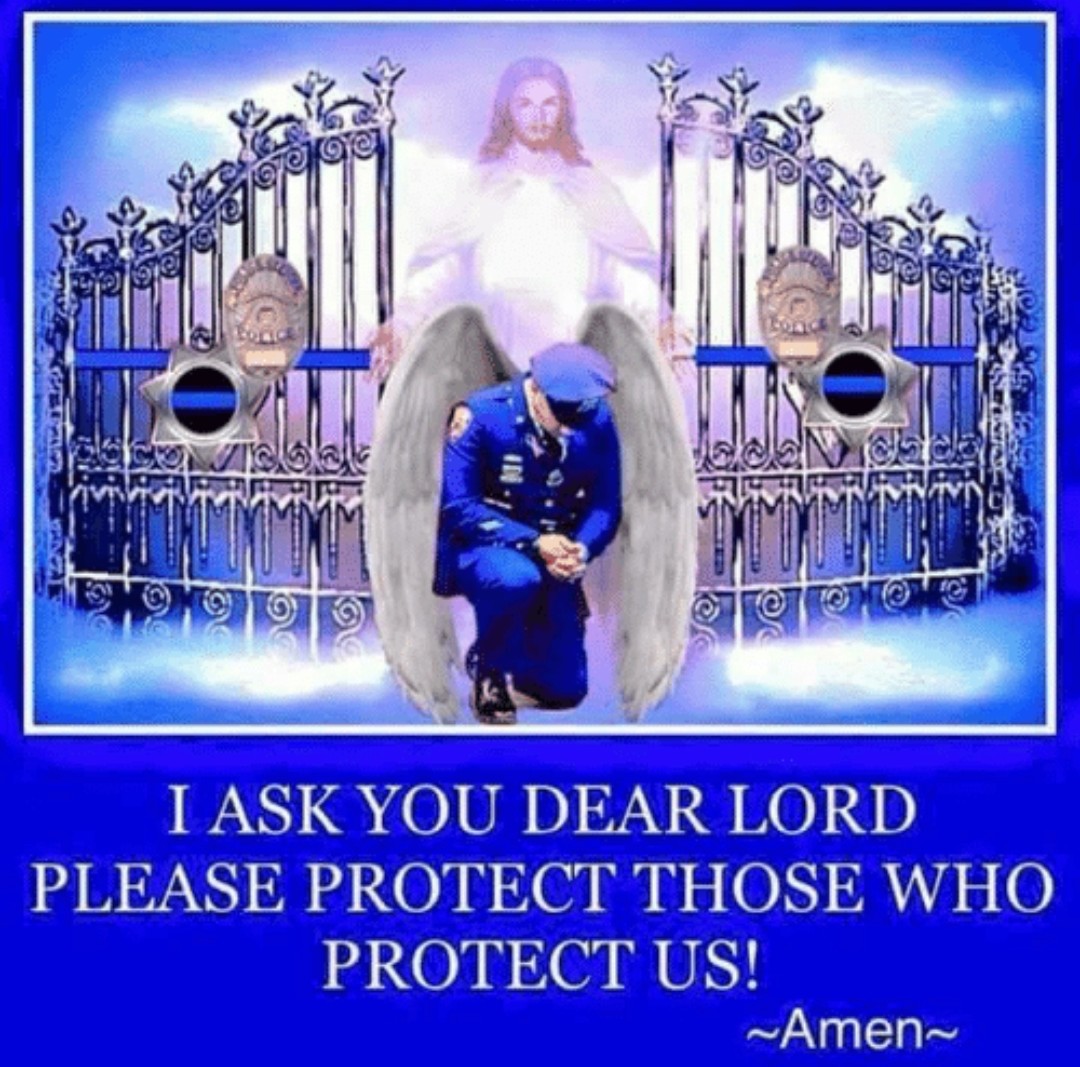 Prayers' going up for the Police Officer's in NC Today!! 🥺❣️❤️‍🩹💙🖤🙏🙏🙏✝️🕊️🇺🇸 #BackTheBlue💙 #BlueLivesMatter 🇺🇸