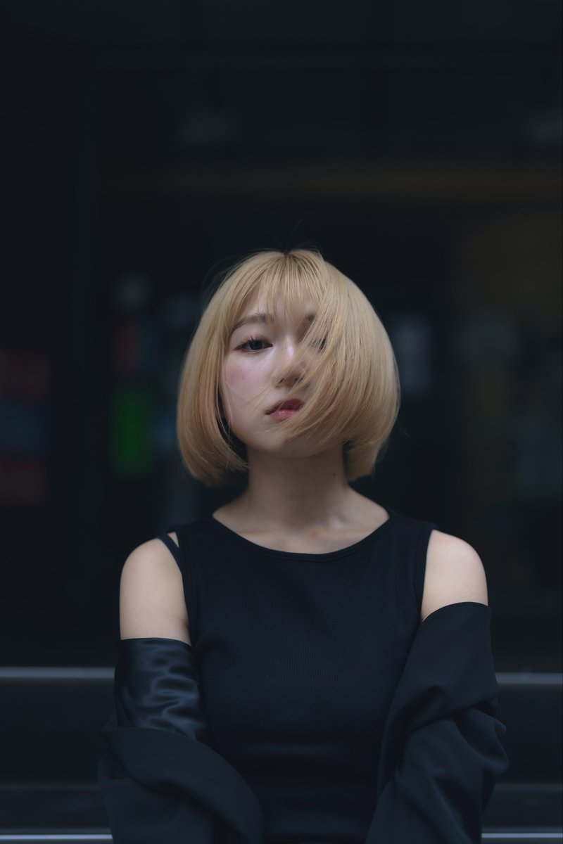 a girl in Shibuya