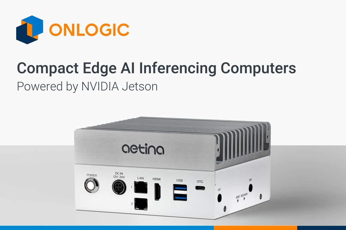 Our NVIDIA Jetson #AI computers are ideal for #machinevision, robotics, and industrial automation applications that require durability and power in a compact footprint. Learn more at onlogic.com/computers/rugg…