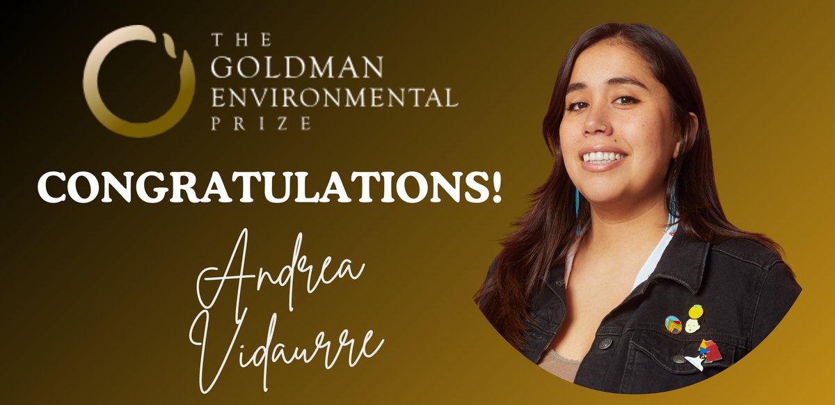 Congratulations to my friend and community leader Andrea Vidaurre on winning the Goldman Environmental Prize! This honor is so well-deserved. Her work in the IE on pollution abatement regulation is exemplary and truly represents #environmental #justice 🔥 youtube.com/watch?v=cqZ0oD…
