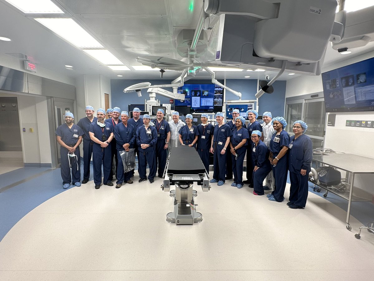 It’s an exciting day for @MDAndersonNews and the Division of Surgery as we celebrate the opening of our new ioMRI suite. This new suite illustrates our commitment to innovation, teamwork, and efficiency in serving our #OncSurgery patients. #EndCancer